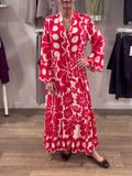 MARIELLE | ELEGANT MAXI DRESS WITH PRINT