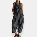 Geraldine - Oversized Sleeveless Jumpsuit