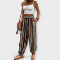 Nadine | Boho Print Summer Pants