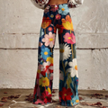 Adeline | Floral Wide Leg Pants