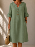 Margaret | Button Dress