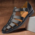 Blaise™ | Leather Sandals, Refined Comfort, Polished Elegance