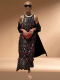 Eterna | Long Dress With Matching Shawl