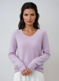 Elaira | Sweater with V-Neck and Long Sleeves