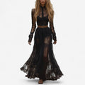 Marine™ Transparent Maxi Dress