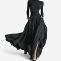 Cerynn | High Waist Maxi Skirt Plus Shirt