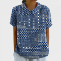 Zara | Tribal Print Shirt