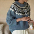 Sophie™ | Elegant Jacquard Sweater