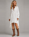 Lucia | Lace Detail Shirt Dress
