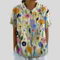 The Idalia Collared Blouse