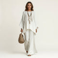 Anouk | Linen-blend Boho Set