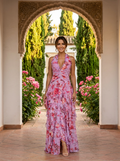 Elegant Halter Maxi Dress