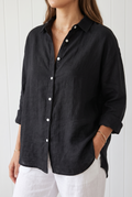 Margaux | Oversized Linen Shirt