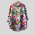 The Jovienne Button-Front Blouse