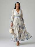 The Reverie Pleated Maxi Dress