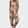 The Audrey Printed Overalls