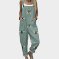 The Camille Printed Overalls