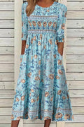 The Cecilia Relaxed Midi Dress