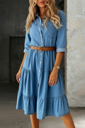 The Gwen Relaxed Midi Dress