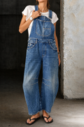 The Hilary Wide Leg Overalls