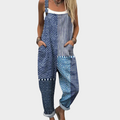 The Ines Printed Overalls