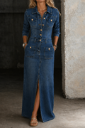The Isolde Relaxed Midi Dress