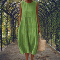 The Joelle Sleeveless Midi Dress