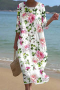 The Lydia Relaxed Midi Dress