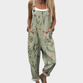 The Margaux Printed Overalls