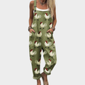 The Marielle Printed Overalls