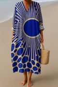 The Nadine Relaxed Midi Dress