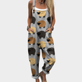 The Rosalie Printed Overalls