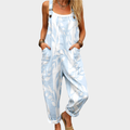 The Sabine Printed Overalls