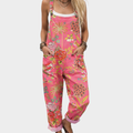 The Simone Printed Overalls