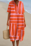 The Veronica Relaxed Midi Dress