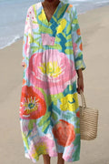 The Zinnia Relaxed Midi Dress